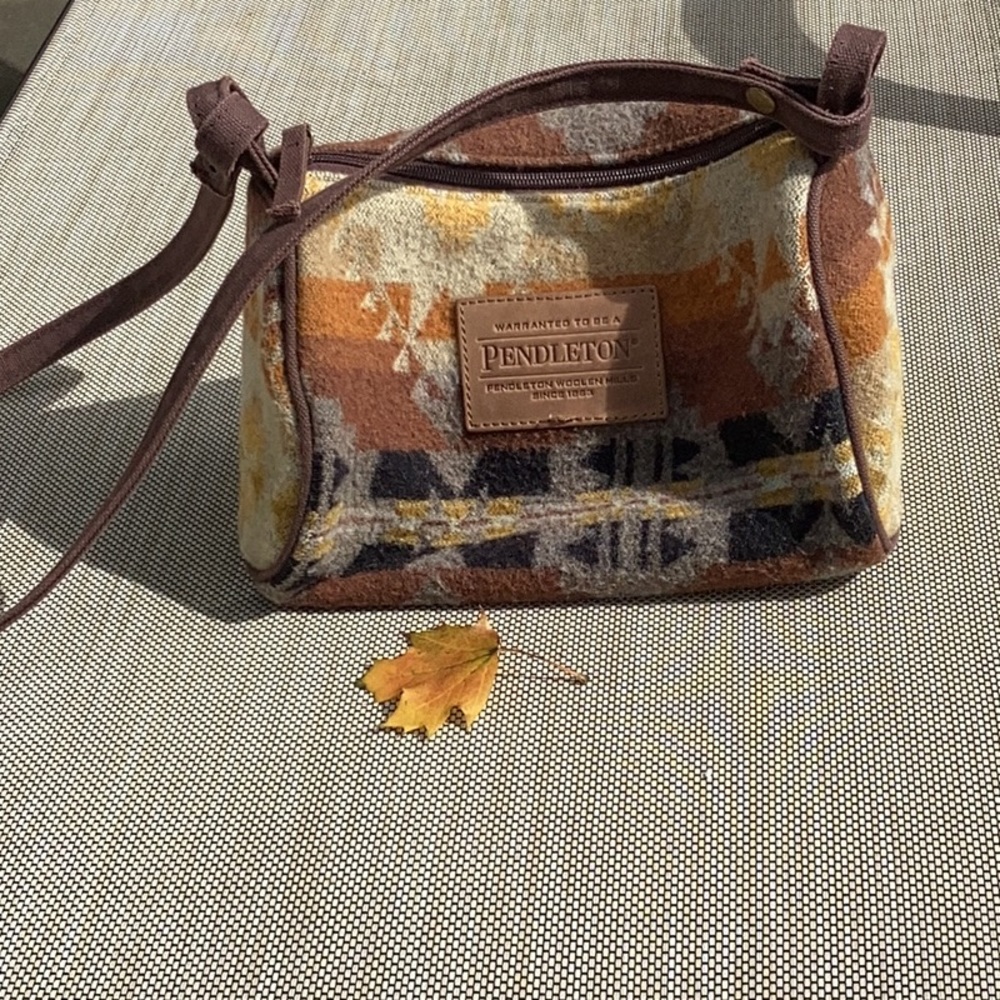 Pendleton Multicolor Wool Shoulder Bag